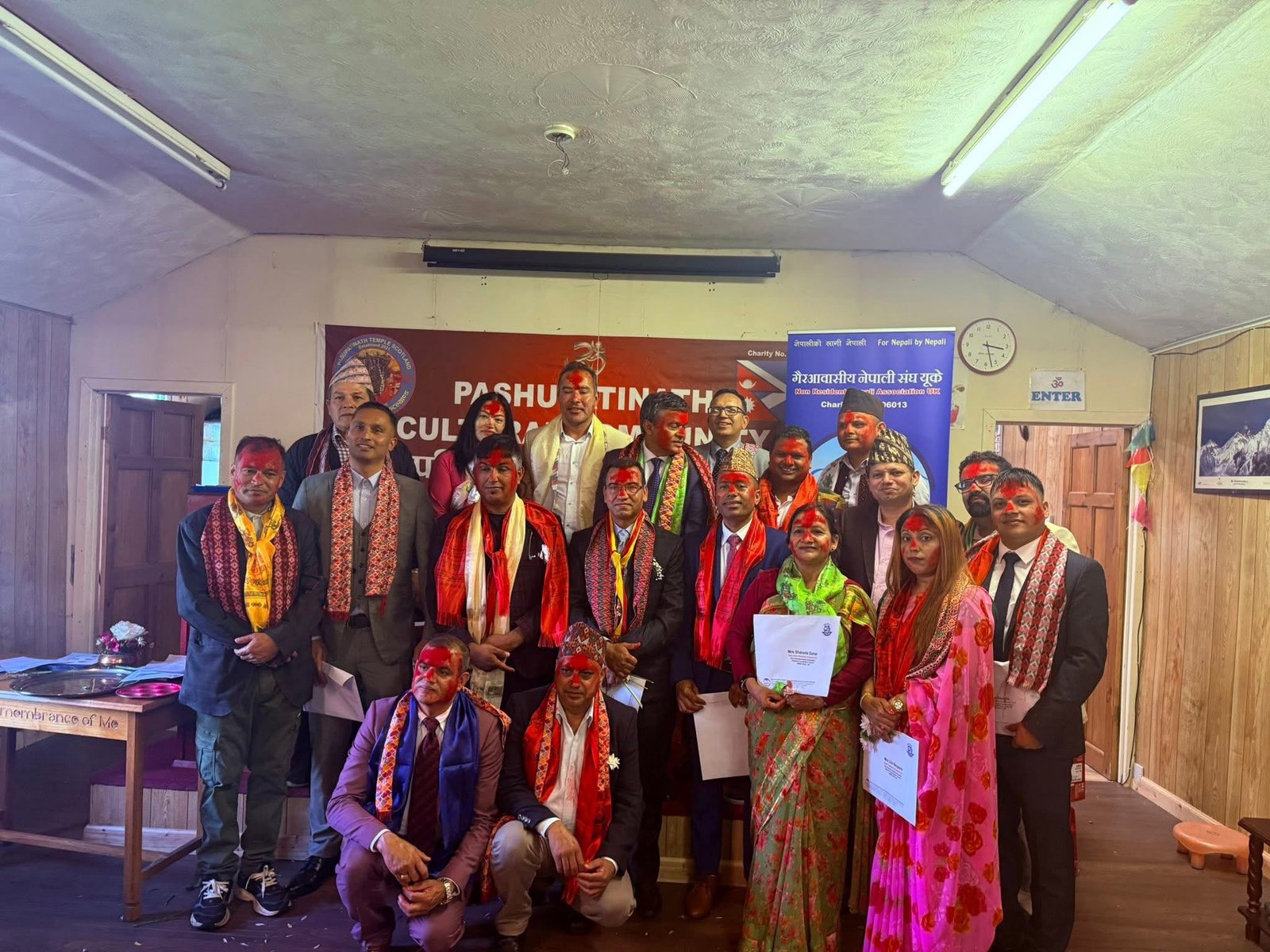 NRNA Scotland cultural group ceremony